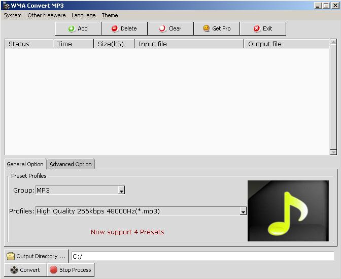 Free WMA Convert MP3 Freeware software